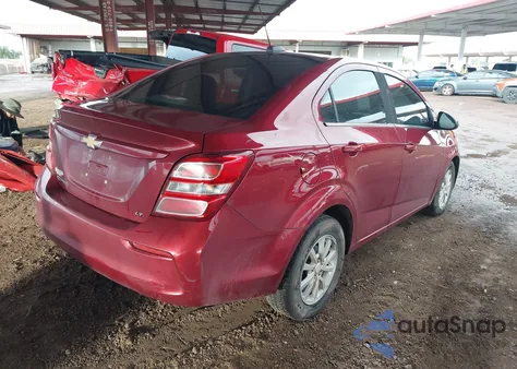 2018 Chevrolet Sonic Lt Auto из США, поврежденный, VIN 1G1JD5SH3J4121732